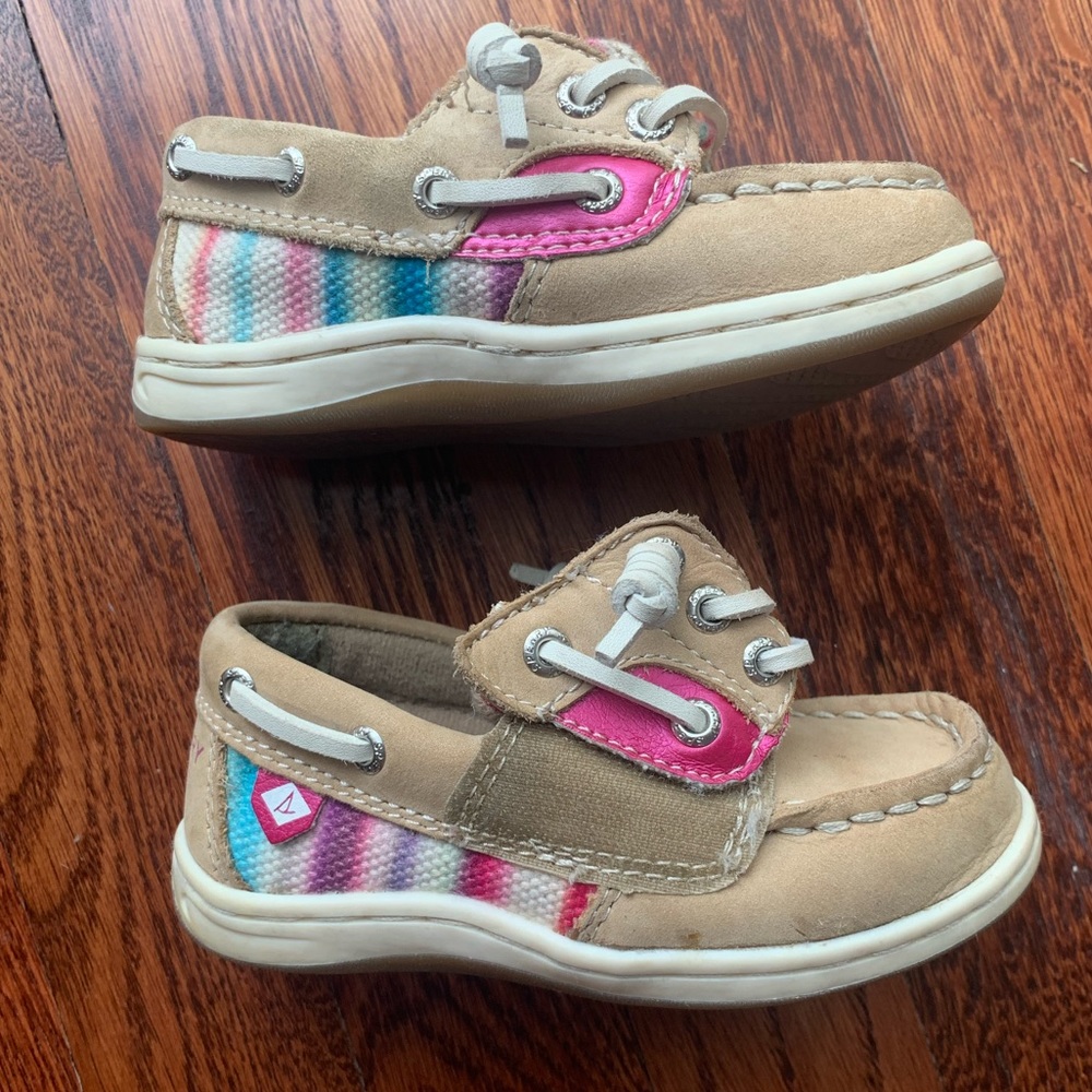 Sperry Topsider- multicolor Toddler size 7
